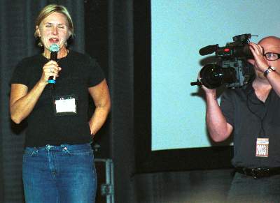 Denise and the first scene of "Trekkies 2"
