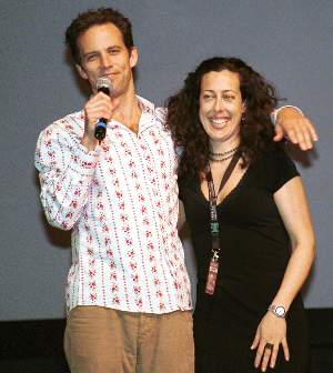 Robert Leeshock and Leni Parker