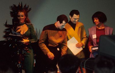 Fans in Costumes