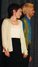 Alexander Siddig and Nana Visitor