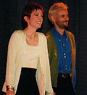 Alexander Siddig and Nana Visitor